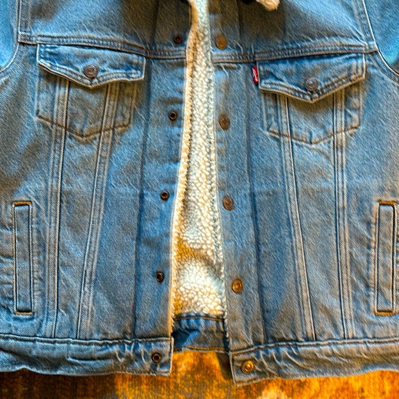 Levi’s Sherpa Jacket M - Picture 3 of 4